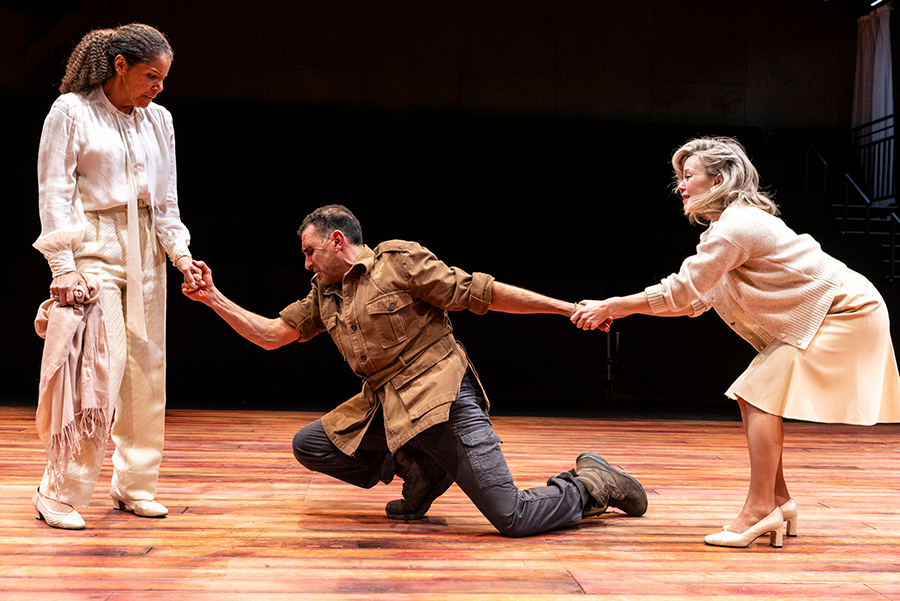Brigid Zengeni, Hazem Shammas, Suzannah McDonald (photograph by Brett Boardman)
